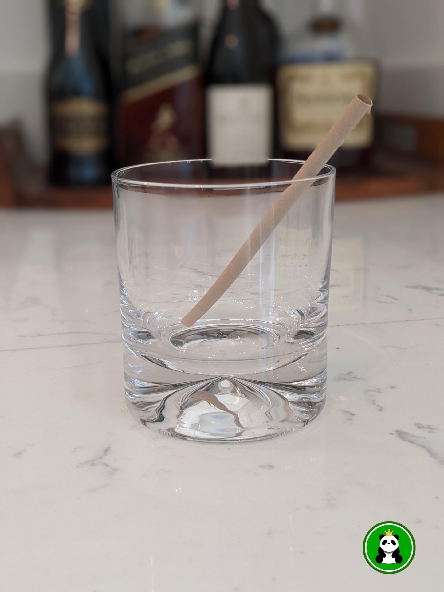 Pandaboard™ Compostable Bamboo Cocktail Straws/Stirrers (Short) - Unwrapped - bag of 250