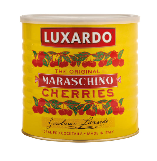 Luxardo The Original Maraschino Cherries | Gourmet Cherries | Ideal for Cocktails & Desserts | Product of Italy, 6.6 Lbs (3kg)